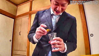 Japanese office lady yukata hot spring Asian sex movie still