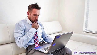 Johnny Castle stretches Sami Parker xxx video thumbnail