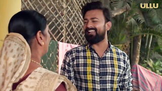Indian couple steamy Ullu hookup hot sex scene screenshot