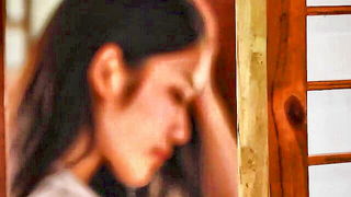 Nao Jinguji topless solo Asian sex movie still