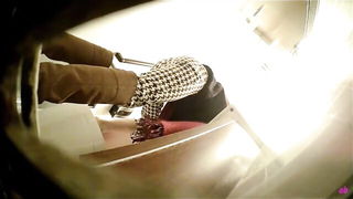 Naoko Iijima lookalike toilet POV top pick video preview