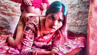 Indian desi girl messy blowjob video frame