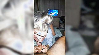 AudreyWet sloppy Asian blowjob xxx video thumbnail