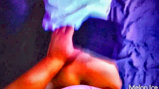 Melon Ice Thai schoolgirl straddling Asian sex scene screenshot