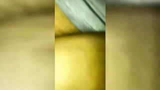 Hairy Asian solo toy closeup video frame