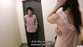 Bashful mature Asian seduction Asian sex movie still