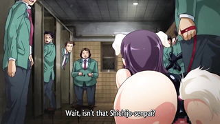Anime schoolgirls grope suited guy free xxx scene