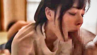 Pregnant Tsubaki Sannomiya upskirt flash xxx video thumbnail