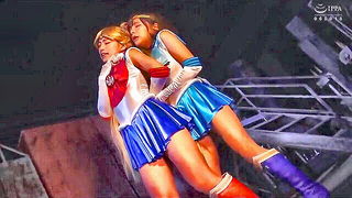 Sailor Venus crystal ball tease Asian sex scene screenshot