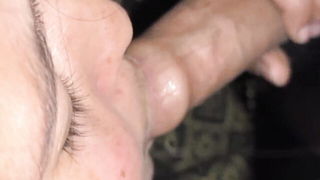 Puja close-up blowjob and fuck Asian sex movie still
