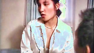 Petite Japanese redhead solo spread video frame
