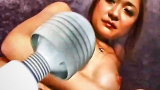 Busty Asian beauty groped hot sex scene screenshot