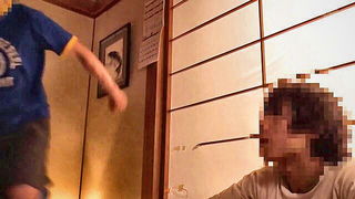 Japanese MILF white lace seduction Asian sex scene screenshot