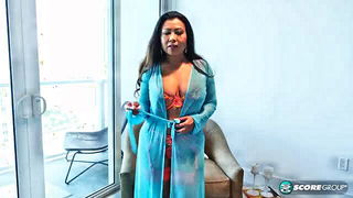 Filipino MILF in orange lingerie sex tube preview